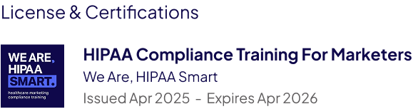 we are hipaa certification
